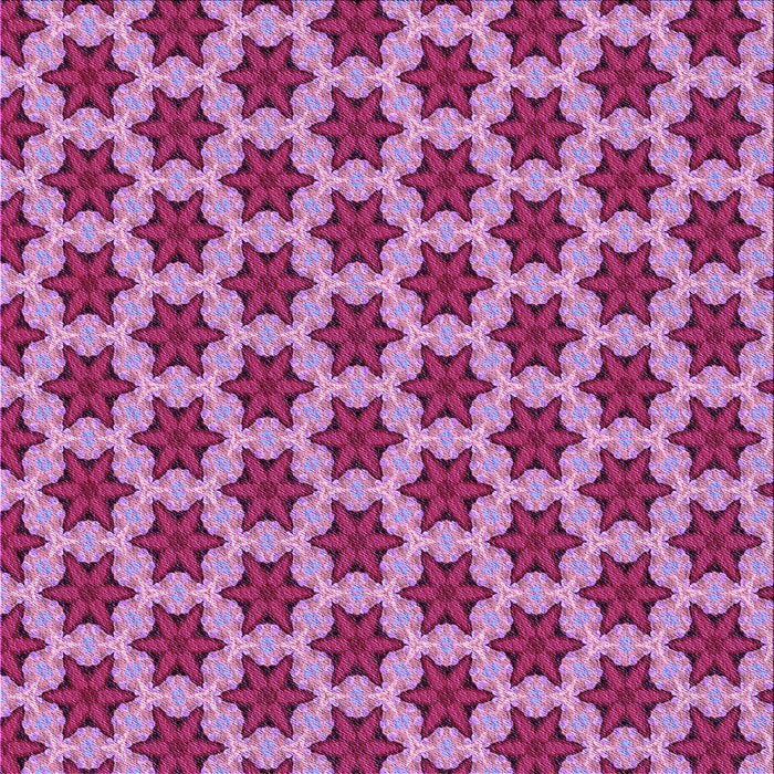 Round Patterned Pink Violet Pink Rug, pat2503pur