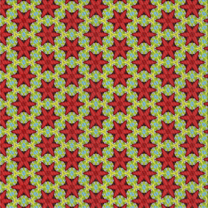 Square Patterned Avocado Green Modern Rug, pat2503