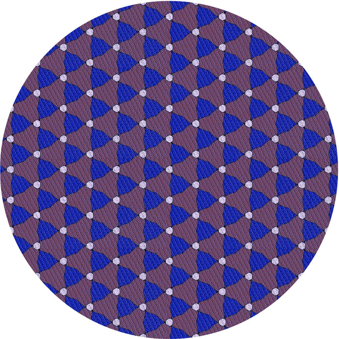 Square Machine Washable Transitional Purple Sage Bush Purple Rug in a Living Room, wshpat2504blu