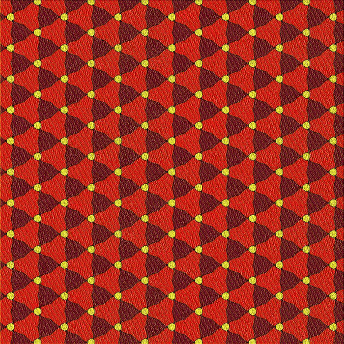 Round Machine Washable Transitional Mahogany Brown Rug, wshpat2504yw