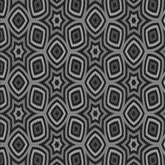 Patterned Midnight Gray Rug, pat2505gry