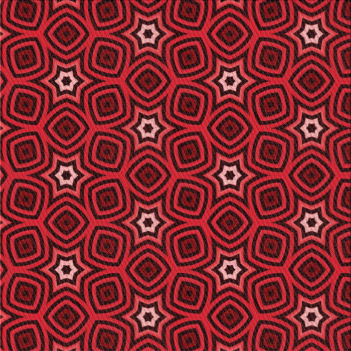 Round Machine Washable Transitional Saffron Red Rug, wshpat2505rd