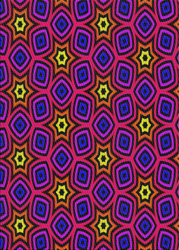 Patterned Purple Modern Rug, pat2505