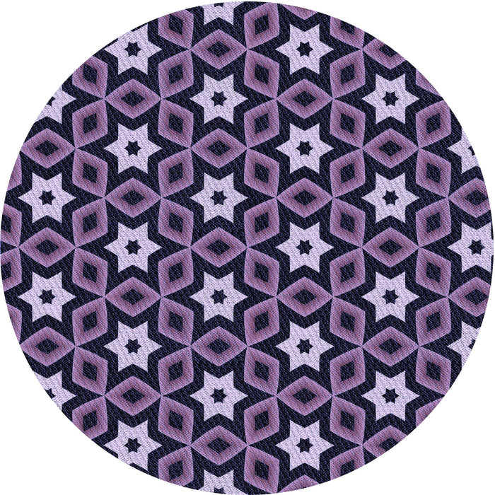 Square Machine Washable Transitional Night Blue Rug in a Living Room, wshpat2506blu