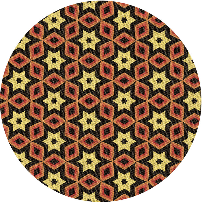 Square Machine Washable Transitional Night Red Rug in a Living Room, wshpat2506brn