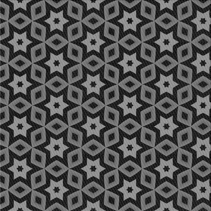 Round Machine Washable Transitional Charcoal Black Rug, wshpat2506gry