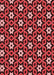 Machine Washable Transitional Dark Red Rug, wshpat2506rd