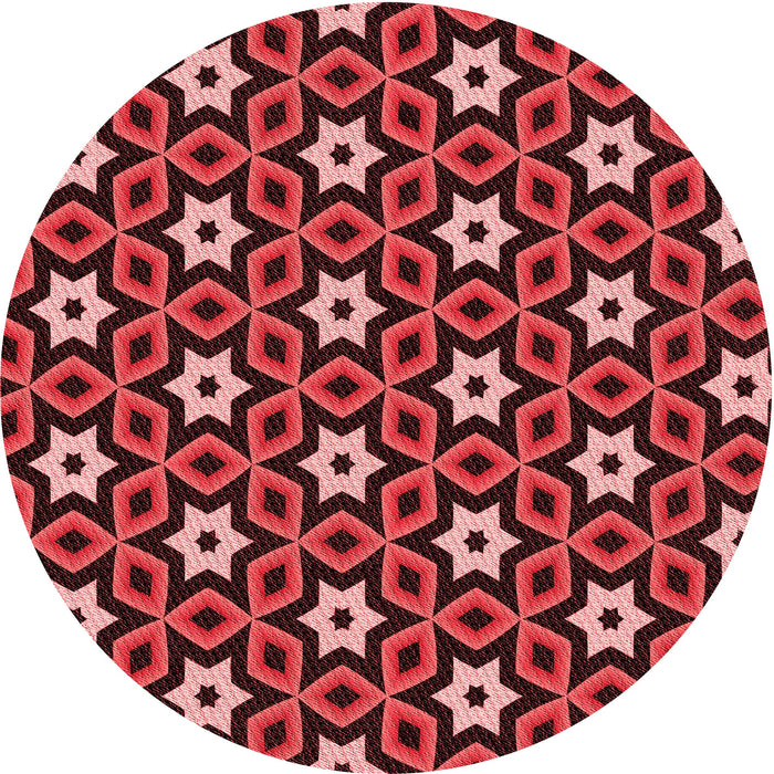 Square Machine Washable Transitional Dark Red Rug in a Living Room, wshpat2506rd