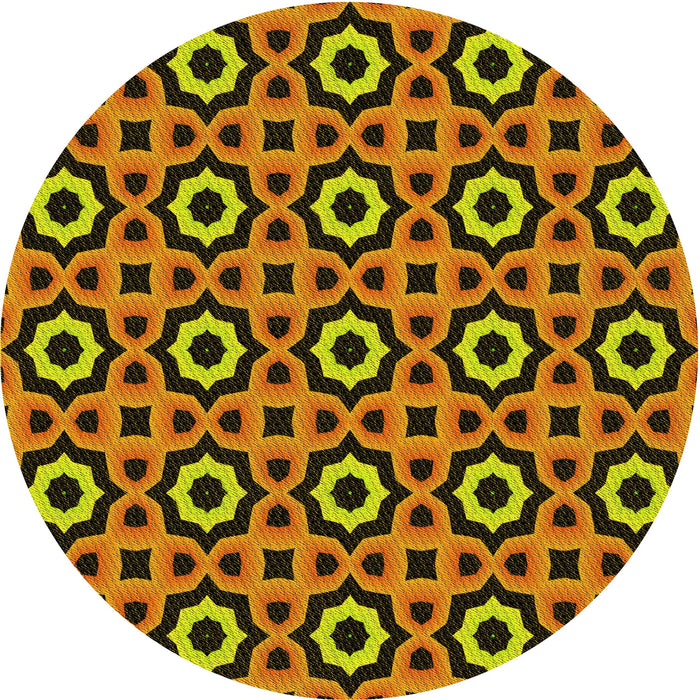 Square Patterned Red Rug, pat2507yw
