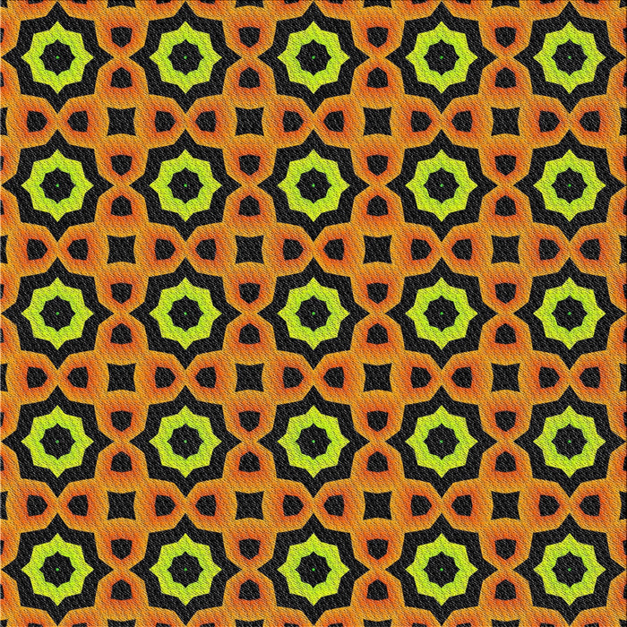 Sideview of Machine Washable Transitional Orange Rug, wshpat2507