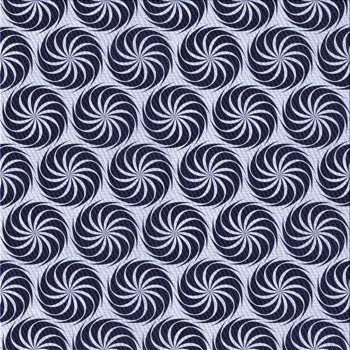 Round Machine Washable Transitional Night Blue Rug, wshpat2508blu