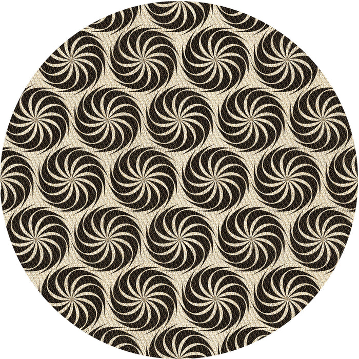 Square Machine Washable Transitional Midnight Gray Rug in a Living Room, wshpat2508brn