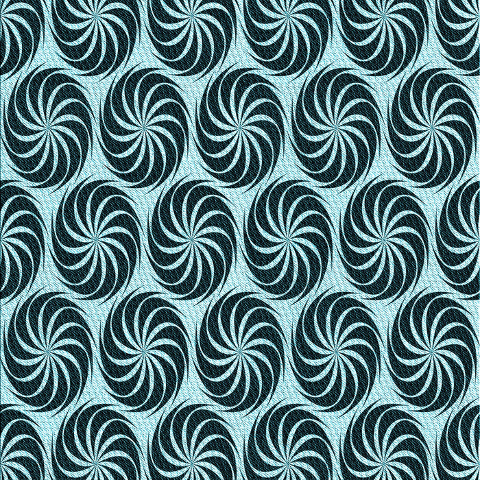 Machine Washable Transitional Deep Teal Green Rug, wshpat2508lblu