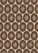 Patterned Black Brown Rug, pat2508org