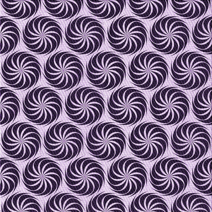 Round Patterned Blush Pink Rug, pat2508pur