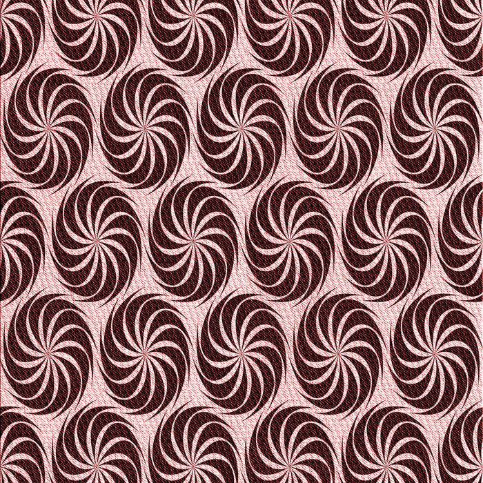 Patterned Rose Pink Rug, pat2508rd