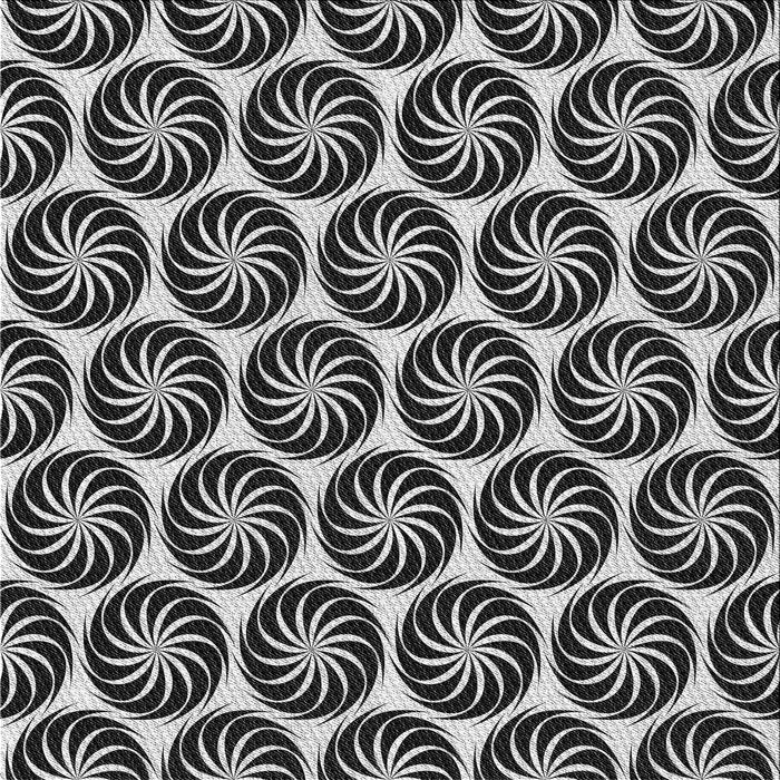 Square Patterned Mid Gray Novelty Rug, pat2508