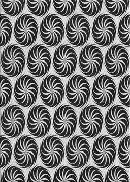 Patterned Mid Gray Novelty Rug, pat2508