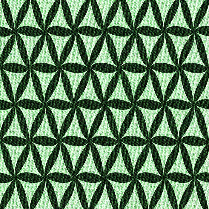 Patterned Pastel Green Rug, pat2509grn