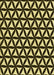 Machine Washable Transitional Metallic Gold Rug, wshpat2509yw