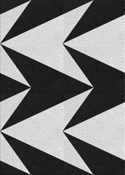 Patterned Light Gray Novelty Rug, pat250