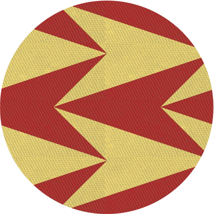 Square Machine Washable Transitional Bright Gold Yellow Rug in a Living Room, wshpat251brn