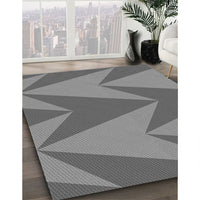 Patterned Ash Gray Rug, pat251gry