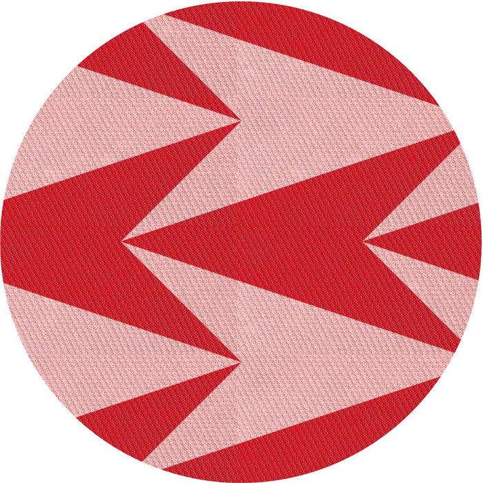 Square Patterned Pastel Pink Rug, pat251rd