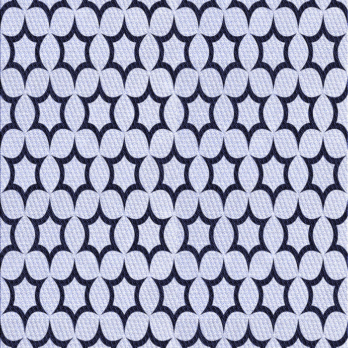 Patterned Lavender Blue Rug, pat2510blu