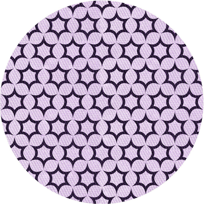 Square Machine Washable Transitional Bright Grape Purple Rug in a Living Room, wshpat2510pur