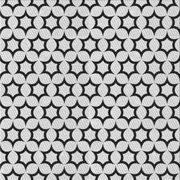 Square Patterned Gray Novelty Rug, pat2510