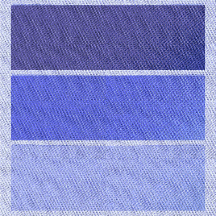 Round Patterned Sky Blue Rug, pat2511blu