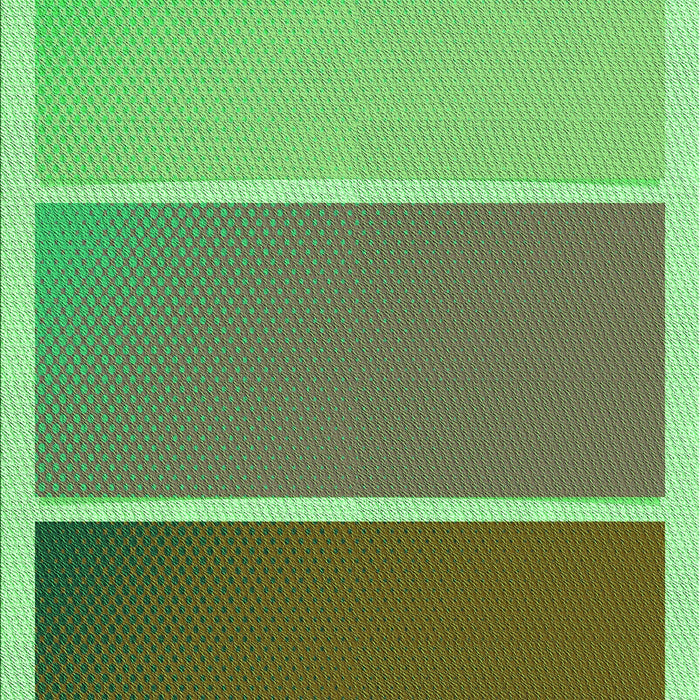 Patterned Fern Green Rug, pat2511grn