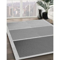 Patterned Silver Gray Rug, pat2511gry