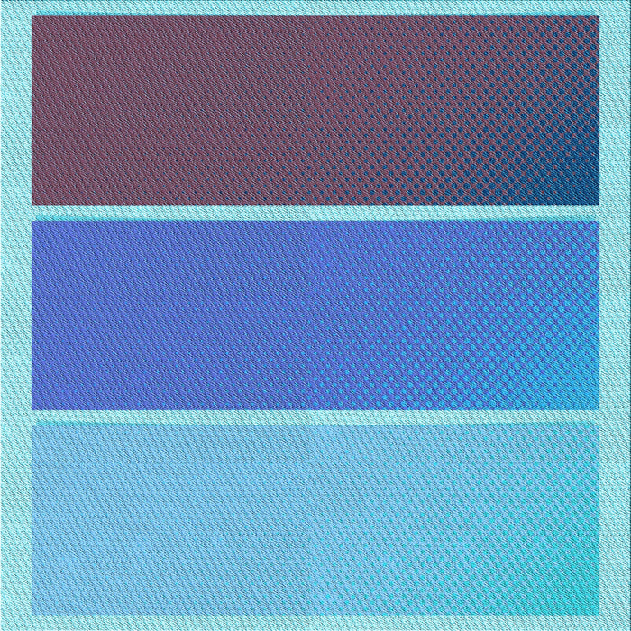 Round Patterned Deep Periwinkle Purple Rug, pat2511lblu