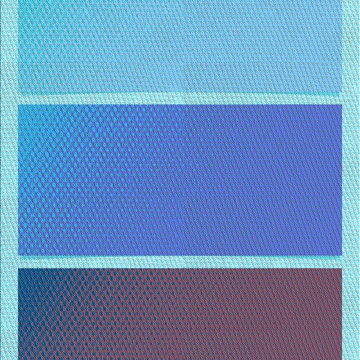 Patterned Deep Periwinkle Purple Rug, pat2511lblu