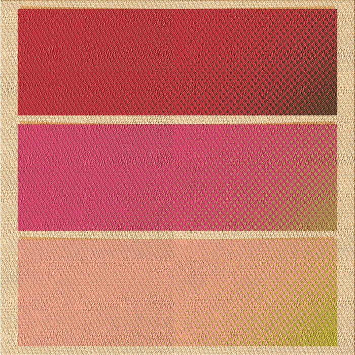 Round Patterned Brown Sand Brown Rug, pat2511org