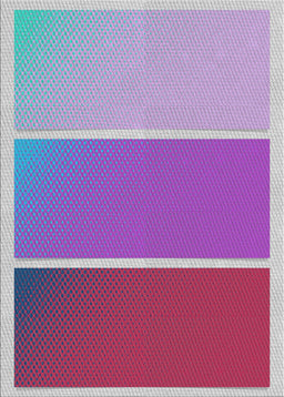 Patterned Violet Red Pink Novelty Rug, pat2511