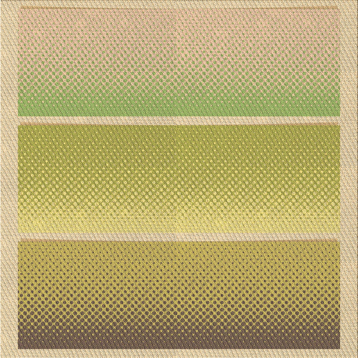 Round Patterned Cinnamon Brown Rug, pat2512brn