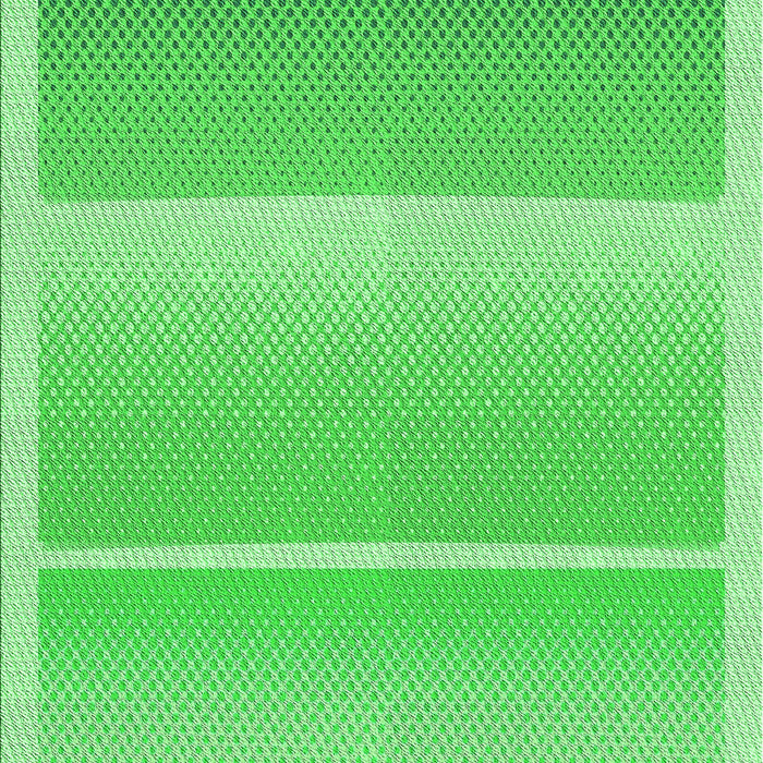 Machine Washable Transitional Neon Green Rug, wshpat2512grn