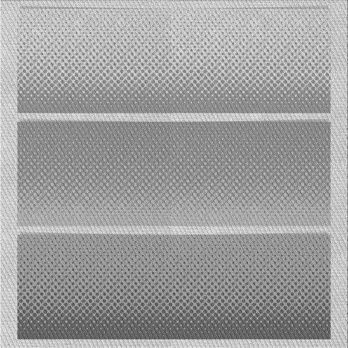 Round Machine Washable Transitional Platinum Gray Rug, wshpat2512gry