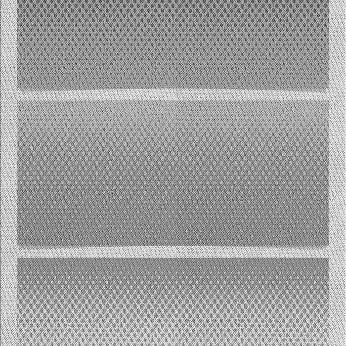 Patterned Platinum Gray Rug, pat2512gry