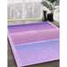 Machine Washable Transitional Purple Rug in a Family Room, wshpat2512pur