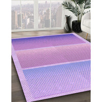 Patterned Purple Rug, pat2512pur