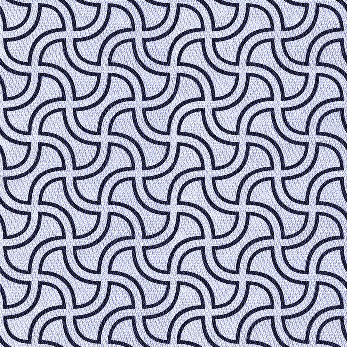 Round Patterned Lavender Blue Rug, pat2513blu