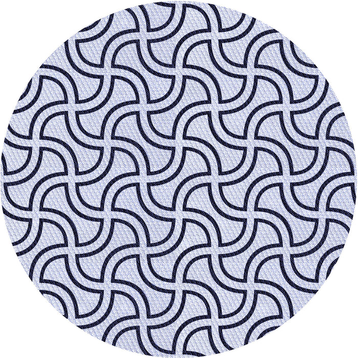 Square Machine Washable Transitional Lavender Blue Rug in a Living Room, wshpat2513blu