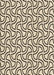 Patterned Coffee Brown Rug, pat2513brn