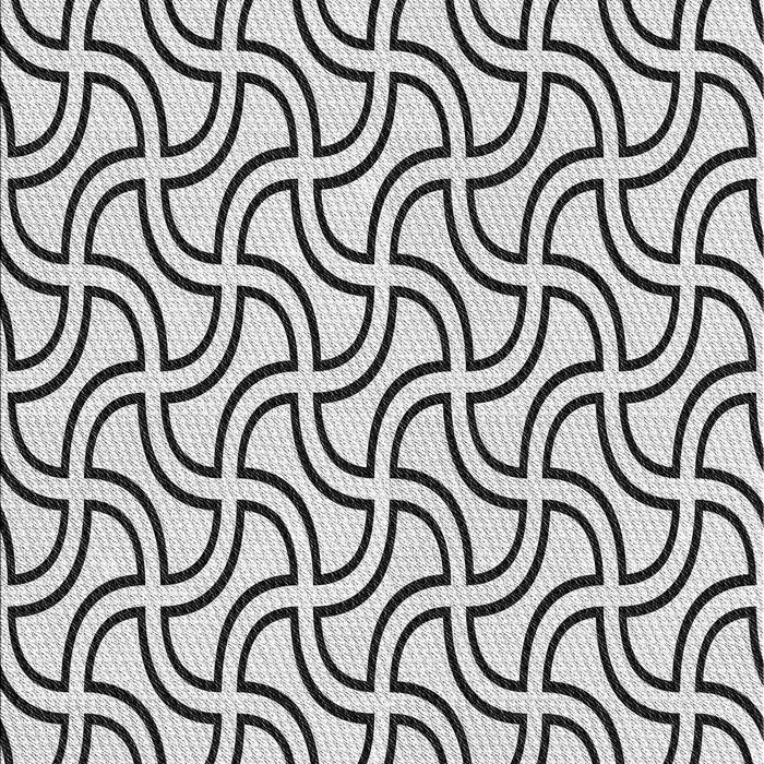 Patterned Carbon Gray Rug, pat2513gry