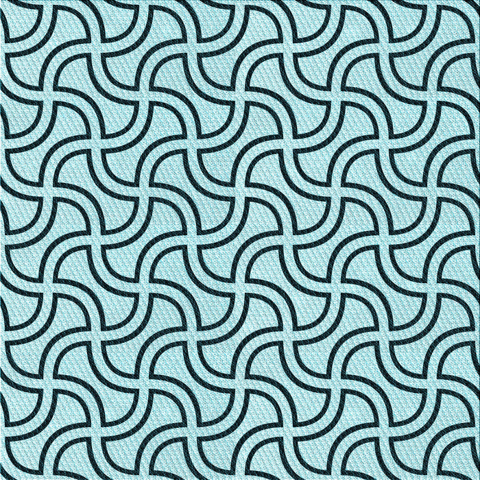 Round Machine Washable Transitional Electric Blue Rug, wshpat2513lblu