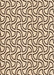 Machine Washable Transitional Saddle Brown Rug, wshpat2513org